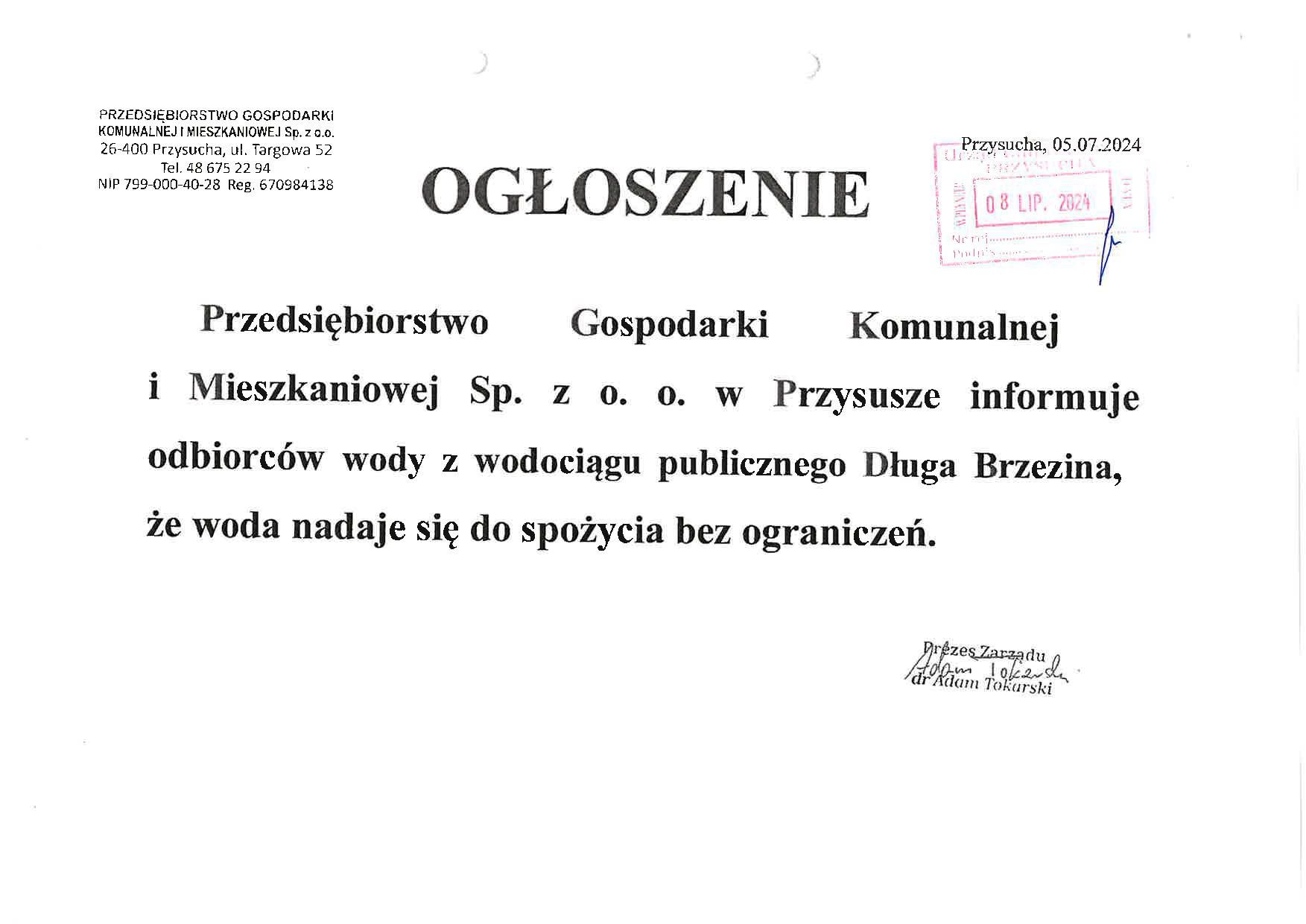informacja