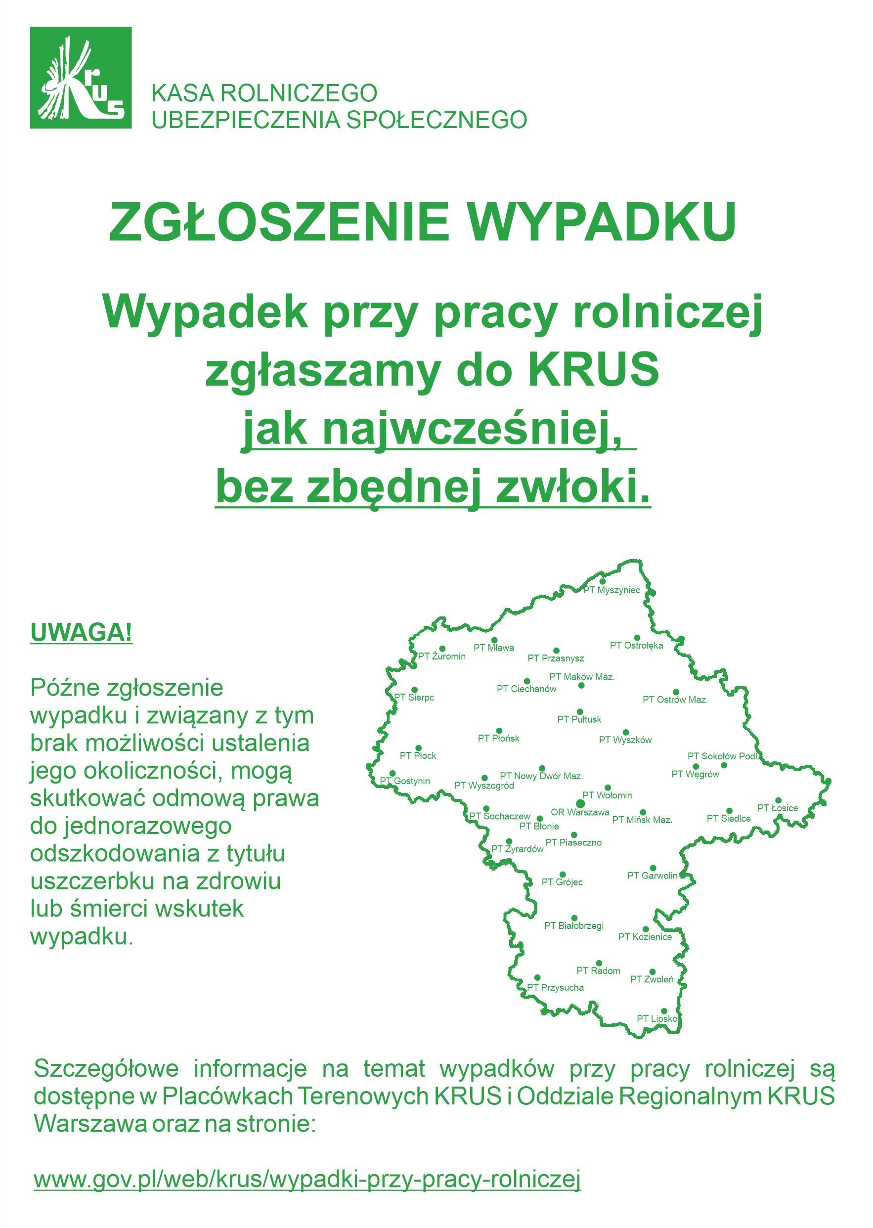 Ulotka informacyjna