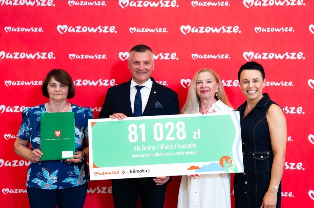 Kolejne pozyskane środki finansowe dla Przysuchy!