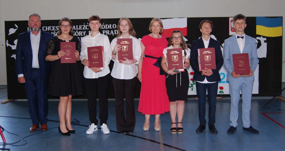 Zakończenie rok, stypendia Burmistrza