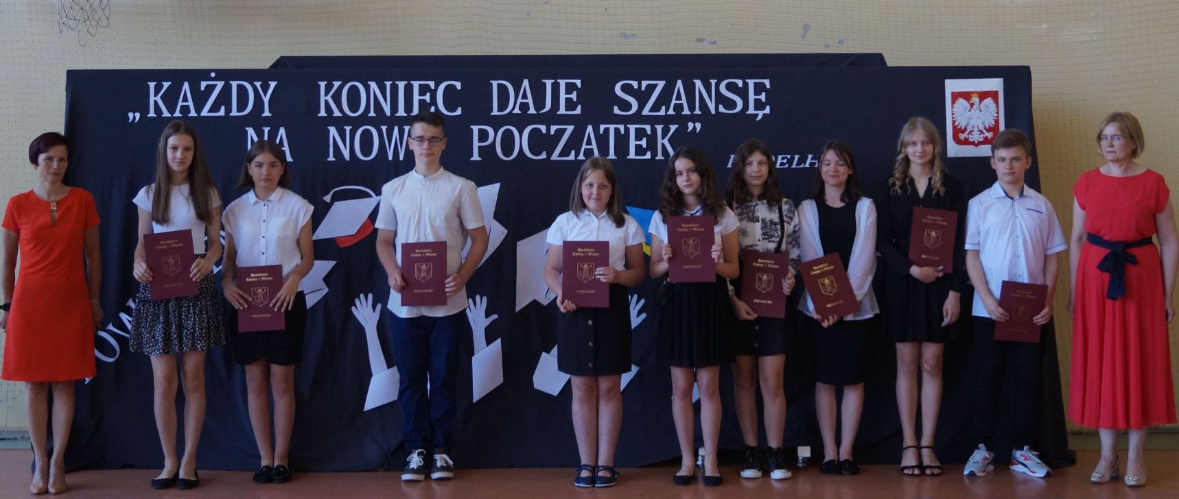 Zakończenie rok, stypendia Burmistrza