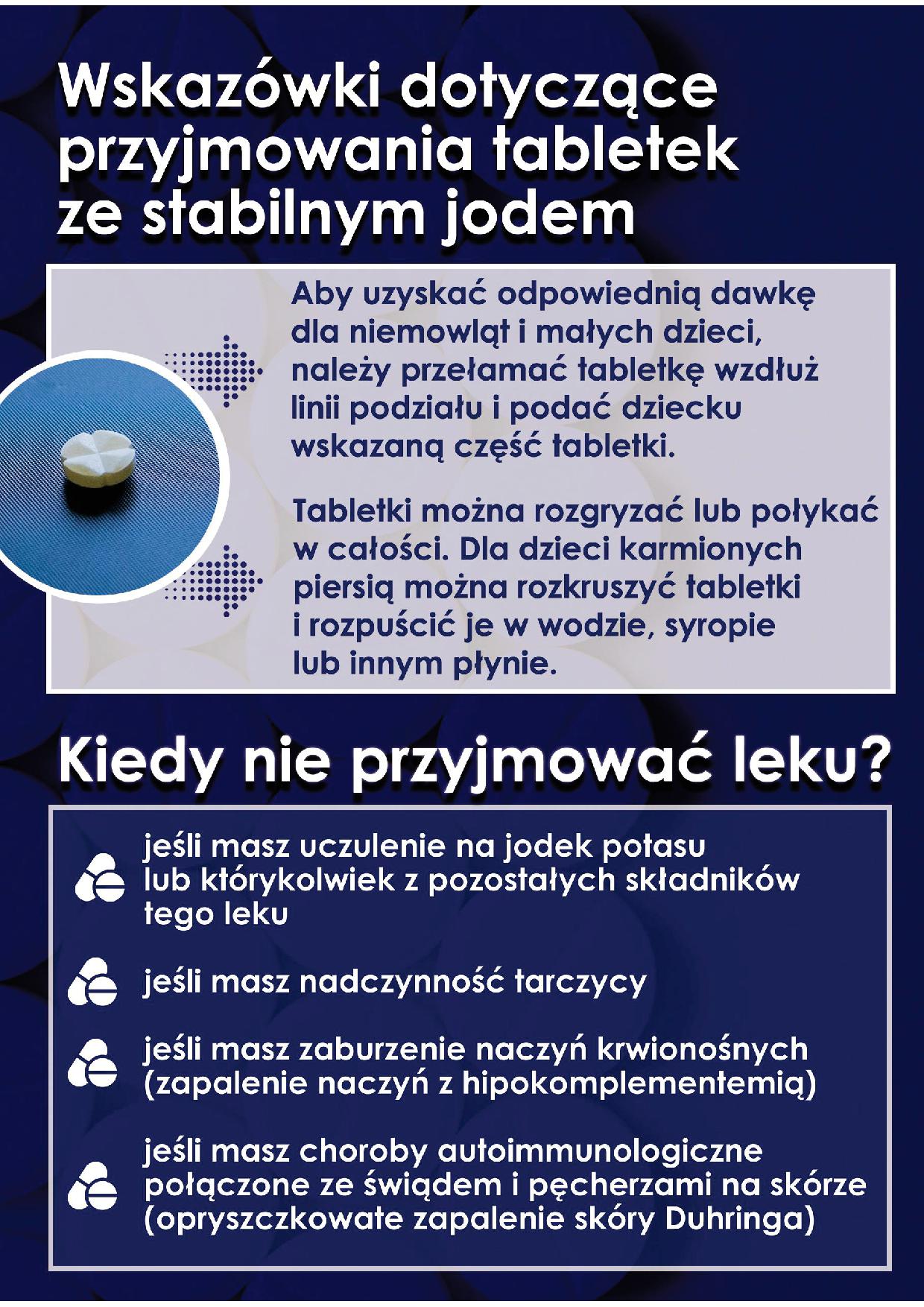 Profilaktyka jodowa- broszura informacyjna