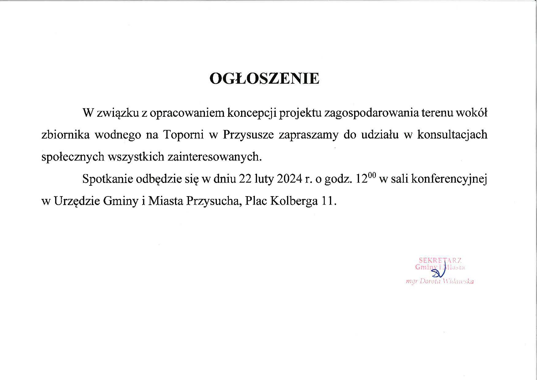 Konsultacje społeczne