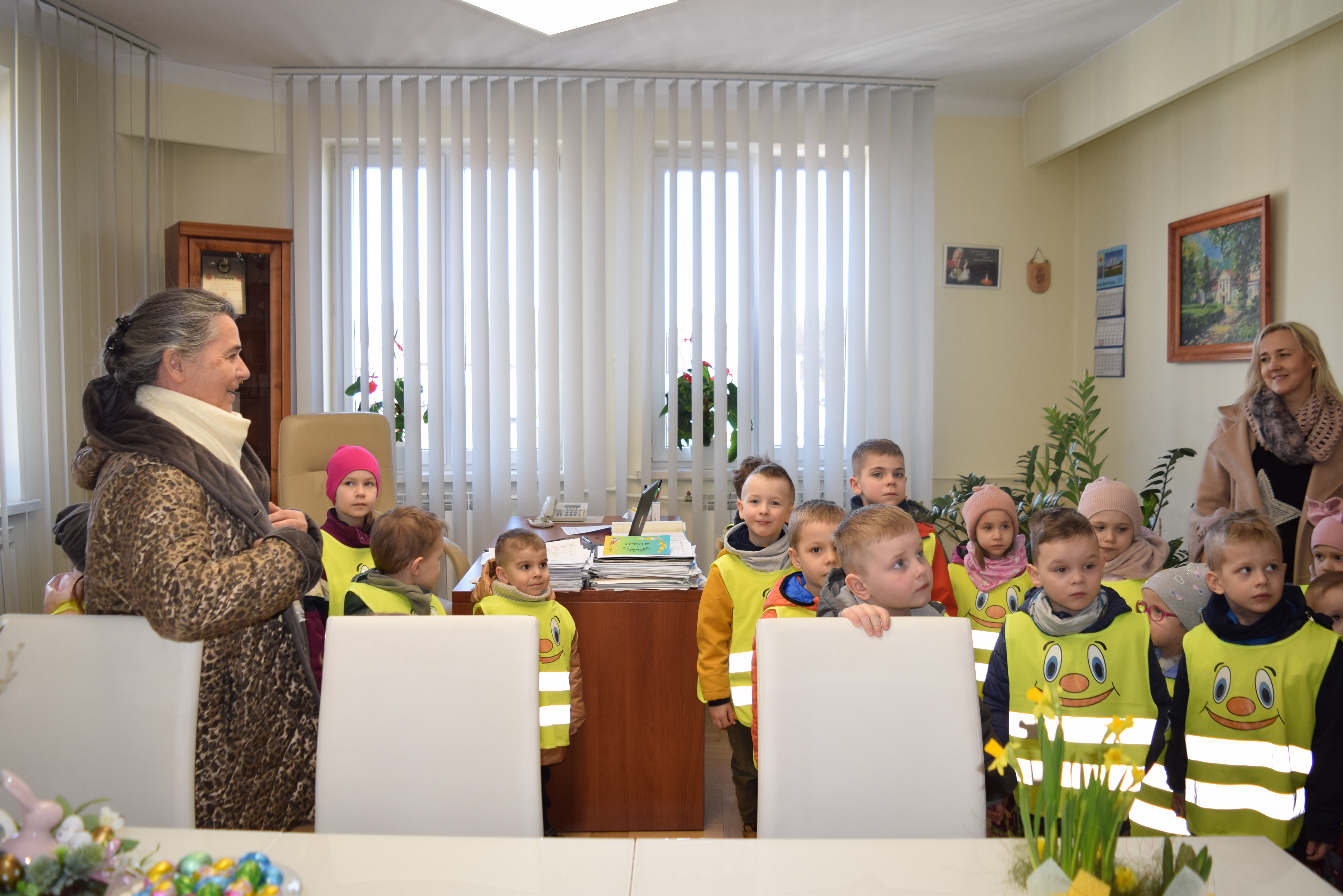  Wizyta przedszkolaków w Urzędzie Gminy i Miasta w Przysusze