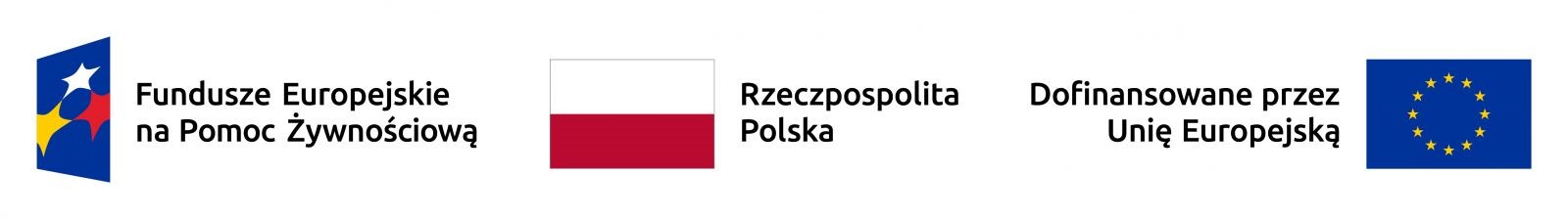 Logo Funduszy Europejskich na Pomoc Żywnościową