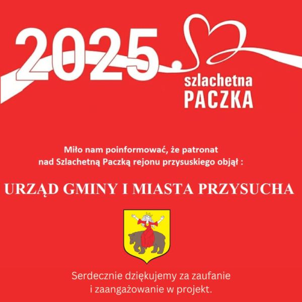 Urząd Gminy Przysucha Patronem Szlachetnej Paczki