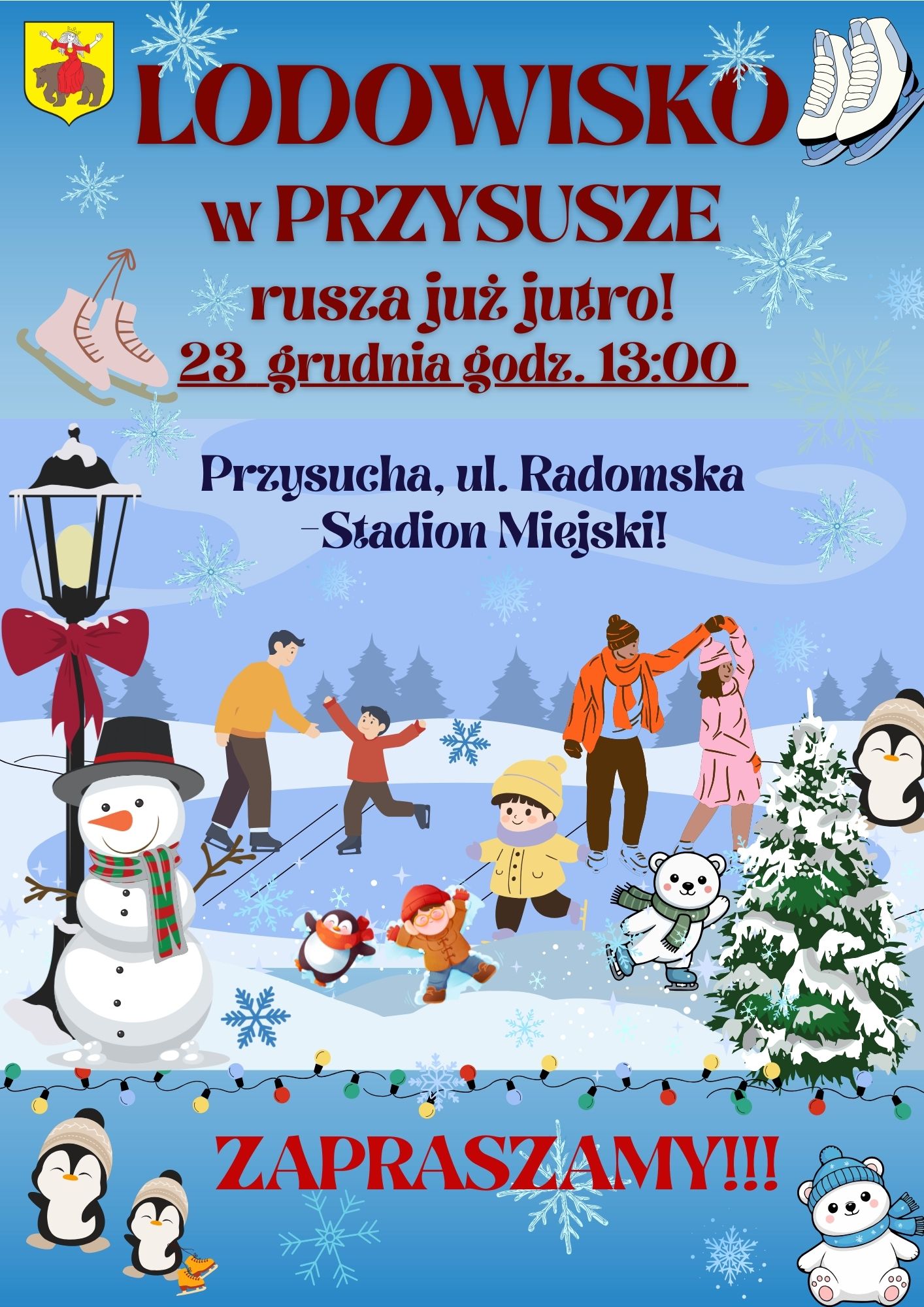 Otwarcie Lodowiska w Przysusze